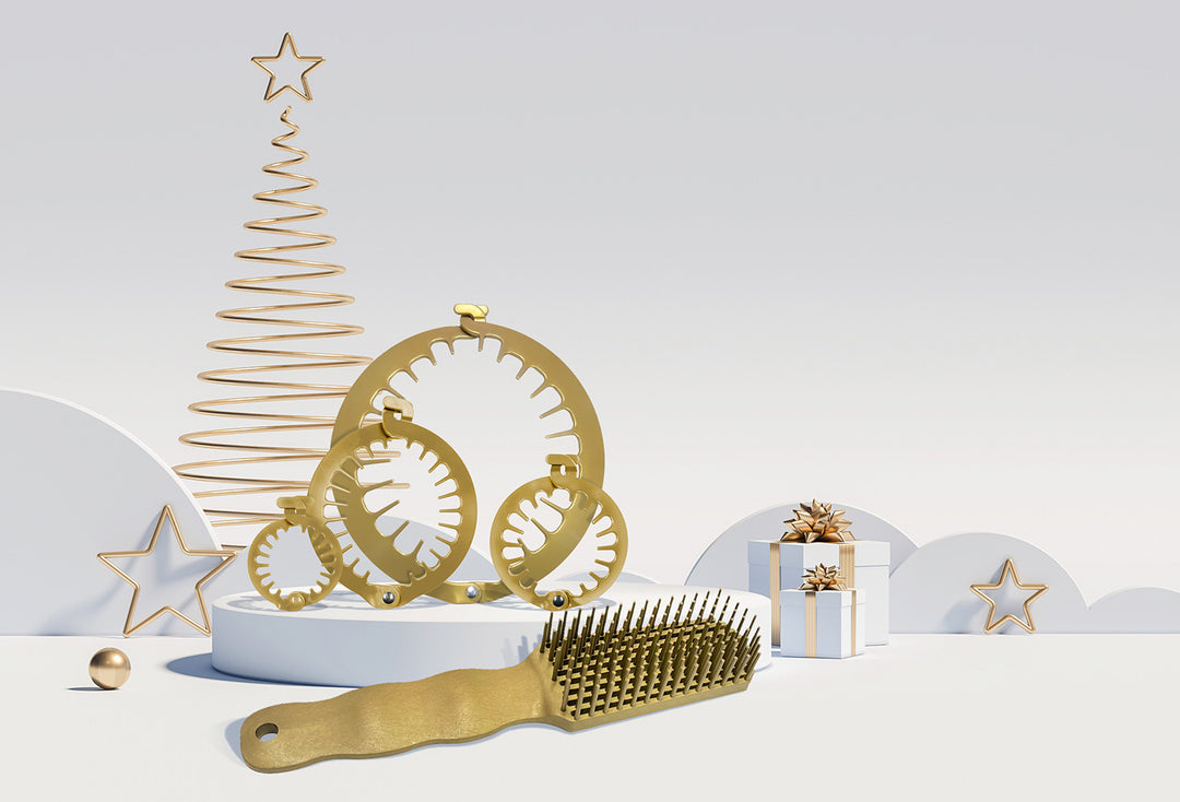 Unwrap the Gold Standard in Curl Care This Holiday Season with Our Limited Edition Golden Bundle