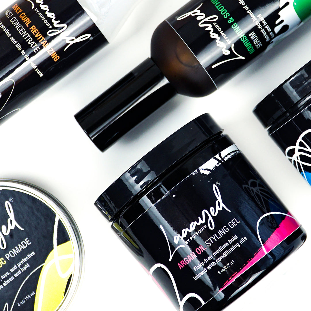 PuffCuff Launches 7 Styling Products for 7th Anniversary-- LAAAYED by PuffCuff.