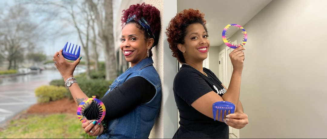 Leading the Charge: How Kazmaleje & PuffCuff are Revolutionizing Natural Hair Tools