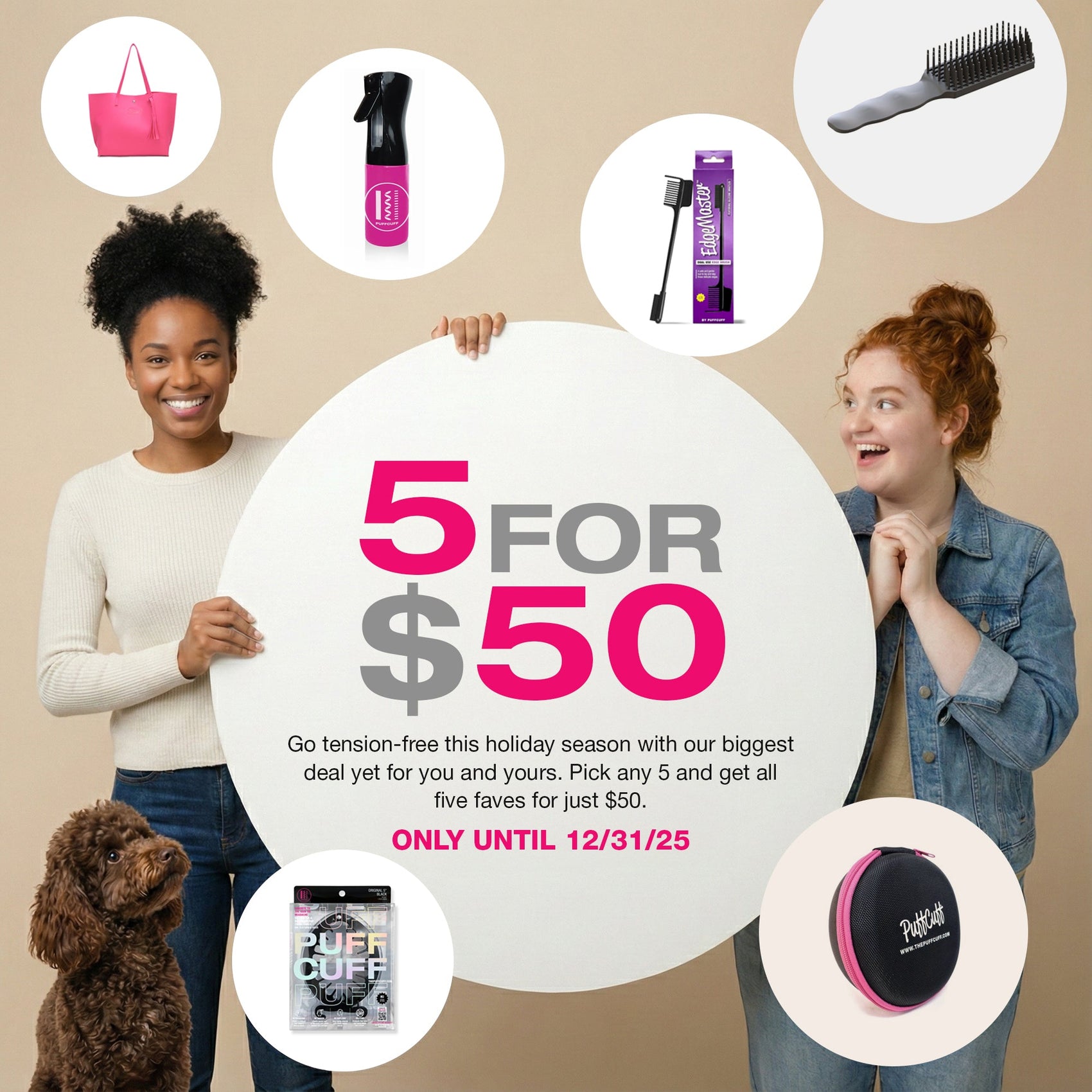 5 FOR $50