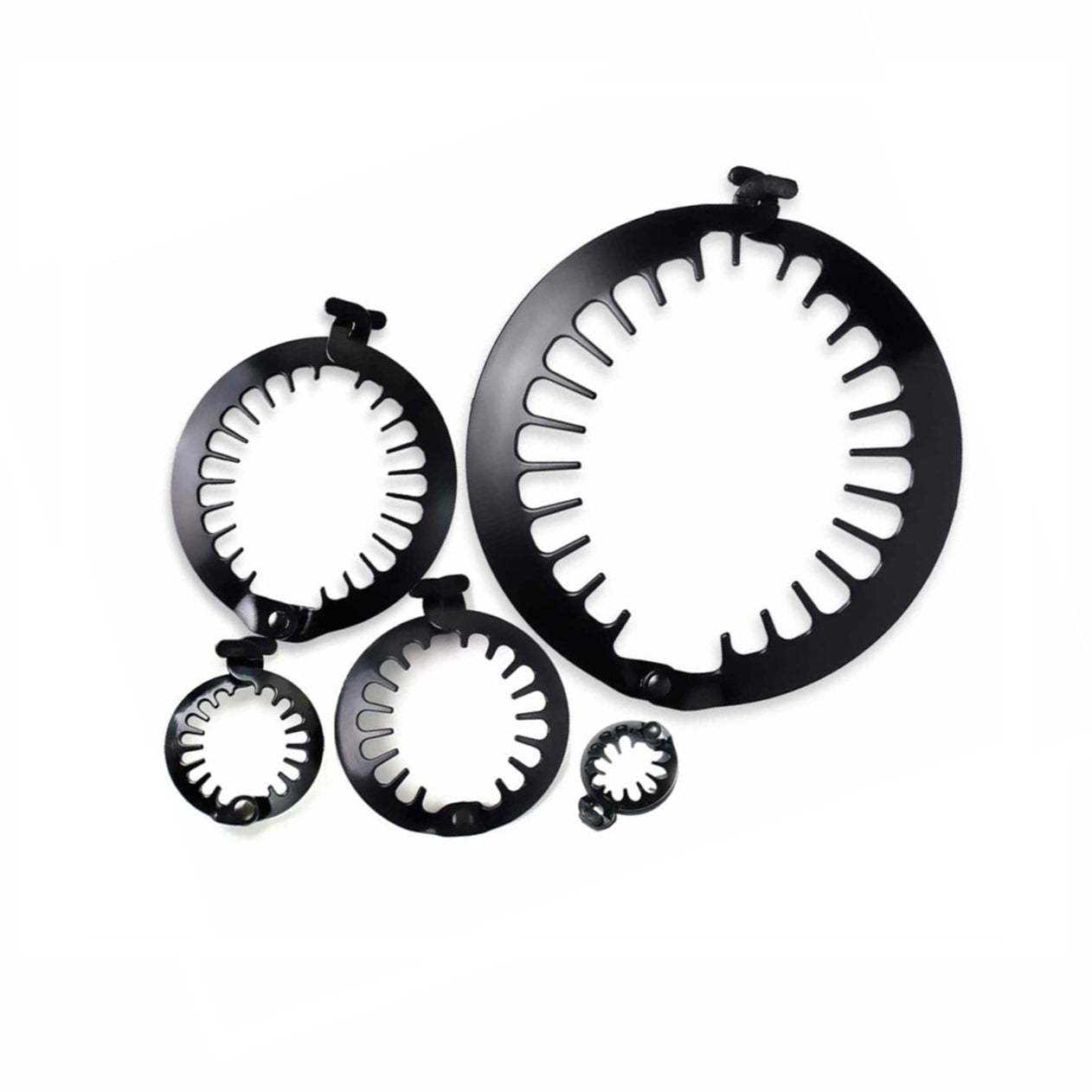PuffCuff Just Try It! Starter Set – Hair Clamp Set for Curly & Coily Hair (5 PC)