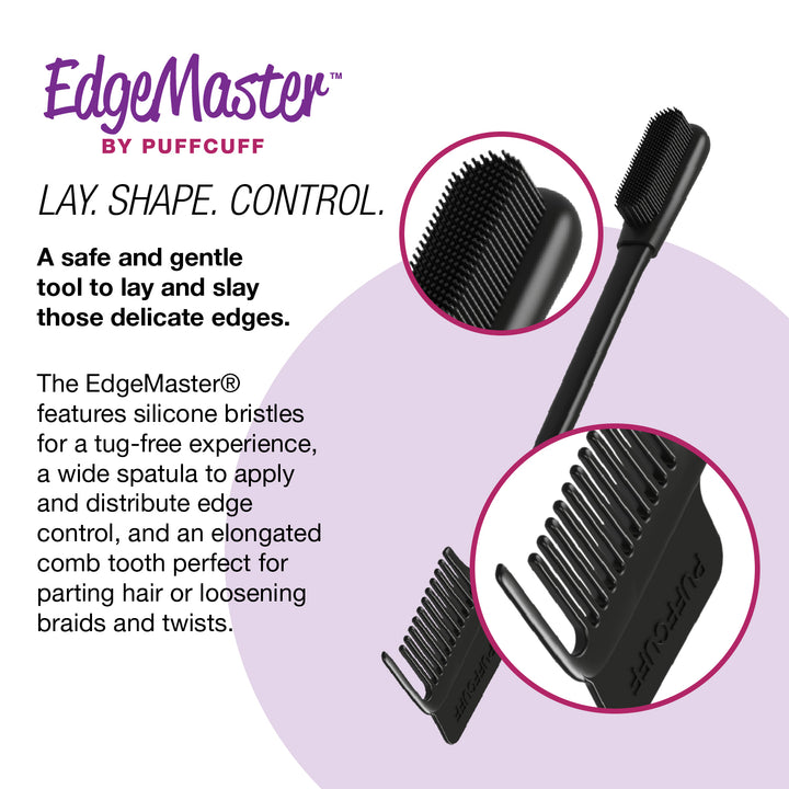 EdgeMaster® 3-in-1 Edge Brush/Styling Tool
