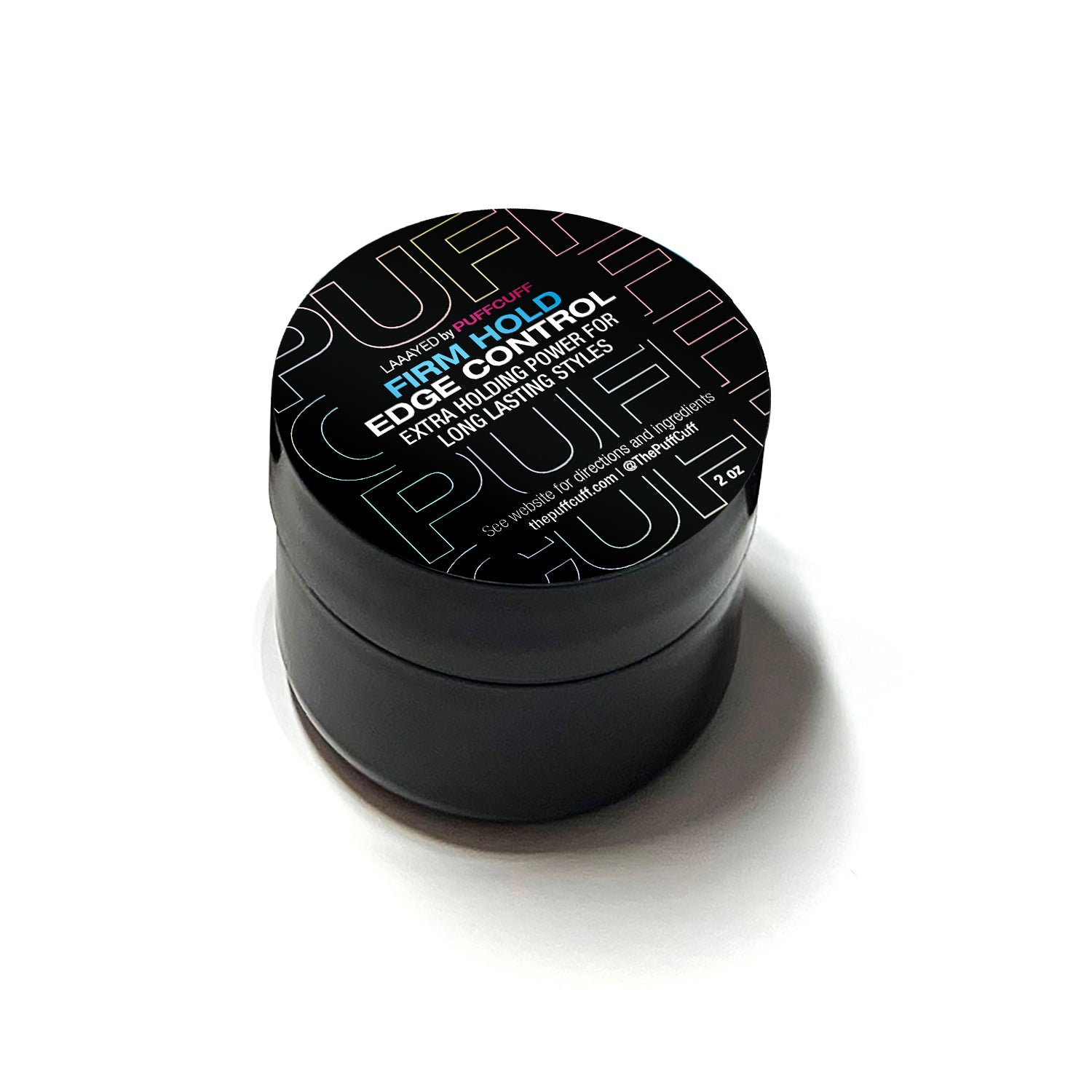 PuffCuff® Firm Hold Edge Control for All-Day Sleek Edges – 2 oz