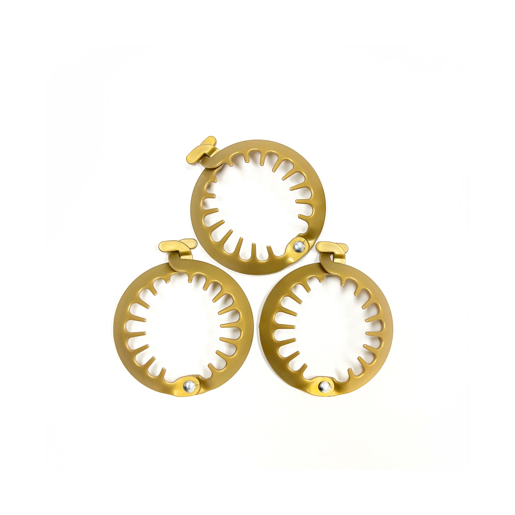 PuffCuff MINI Multipack - 2.5 INCH Hair Clamps (3 PC)