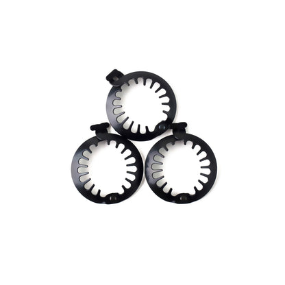 PuffCuff MINI Multipack - 2.5 INCH Hair Clamps (3 PC)