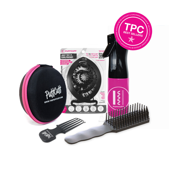 PuffCuff Starter Kit – Essential Hair Tools for Your Natural Hair Journey