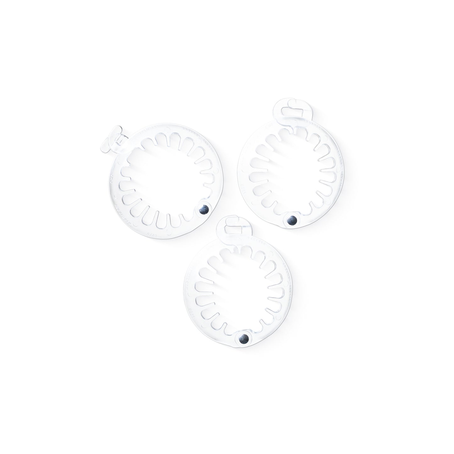 PuffCuff MINI Multipack - 2.5 INCH Hair Clamps (3 PC)