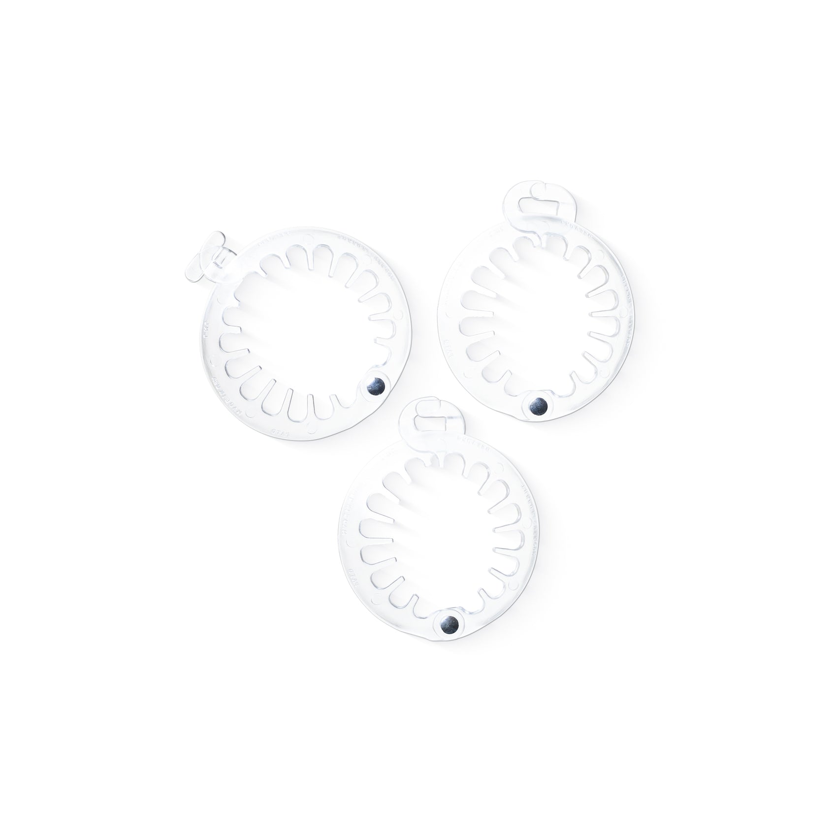 PuffCuff MINI Multipack - 2.5 INCH Hair Clamps (3 PC)