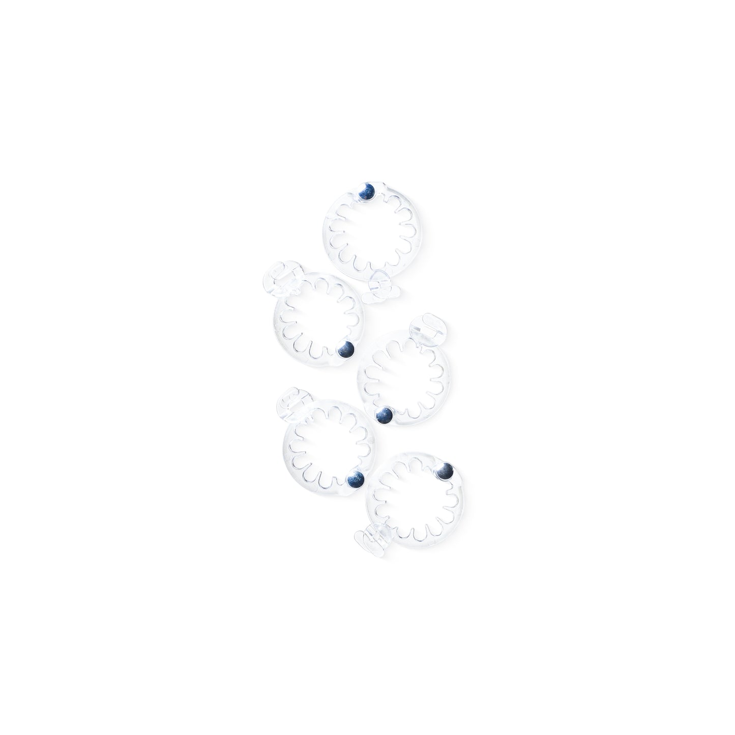 PuffCuff TEENY Multipack - 1.25 in Hair Clamps (5 PC)