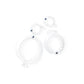 PuffCuff Clearly 4 Me! Set of 4 Hair Clamps