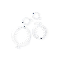 PuffCuff Clearly 4 Me! Set OF 4 Hair Clamps